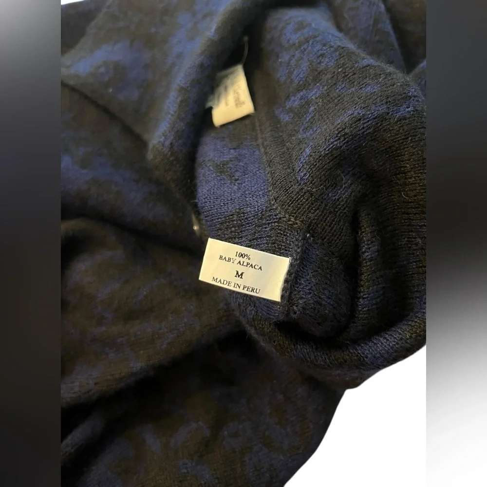 R.A. Martinelli Alpaca Collection Baby Alpaca Sweater Cardigan - Made in Peru